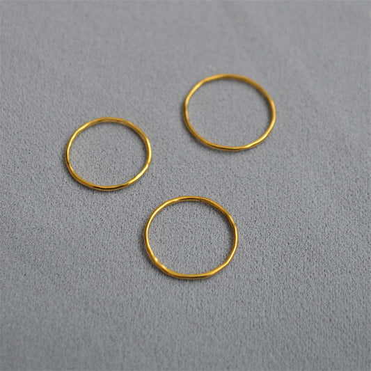 Fashion Temperament Simple Female Versatile Light Luxury Minority Rings