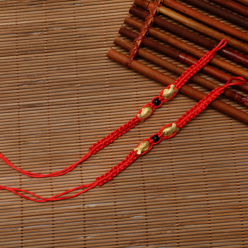 Pisces Red Rope Dragon Boat Festival Bracelets