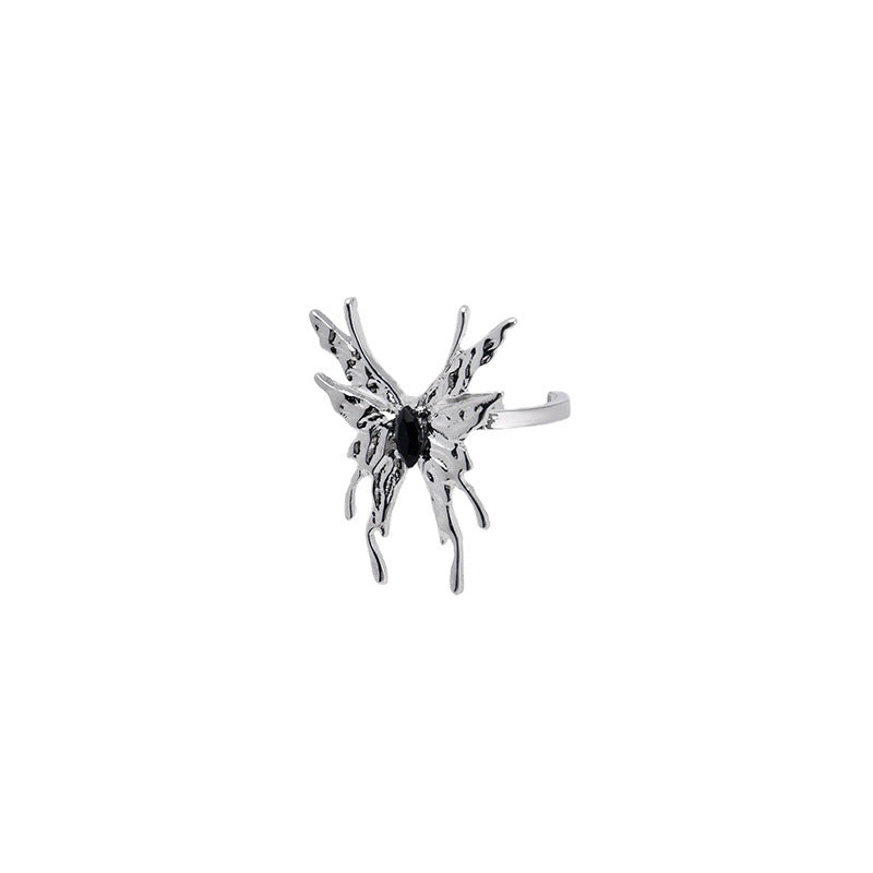 Female Retro Fashion High-key Dignified Opening Ring