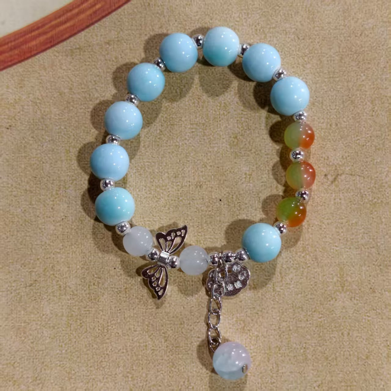 Alloy Ceramic Ethnic Style Single Handmade Filament Bracelet