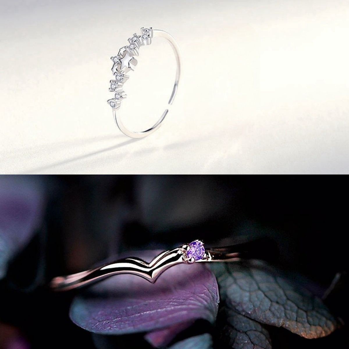 Temperament Wild Opening Adjustable Design Gift Fresh Ring