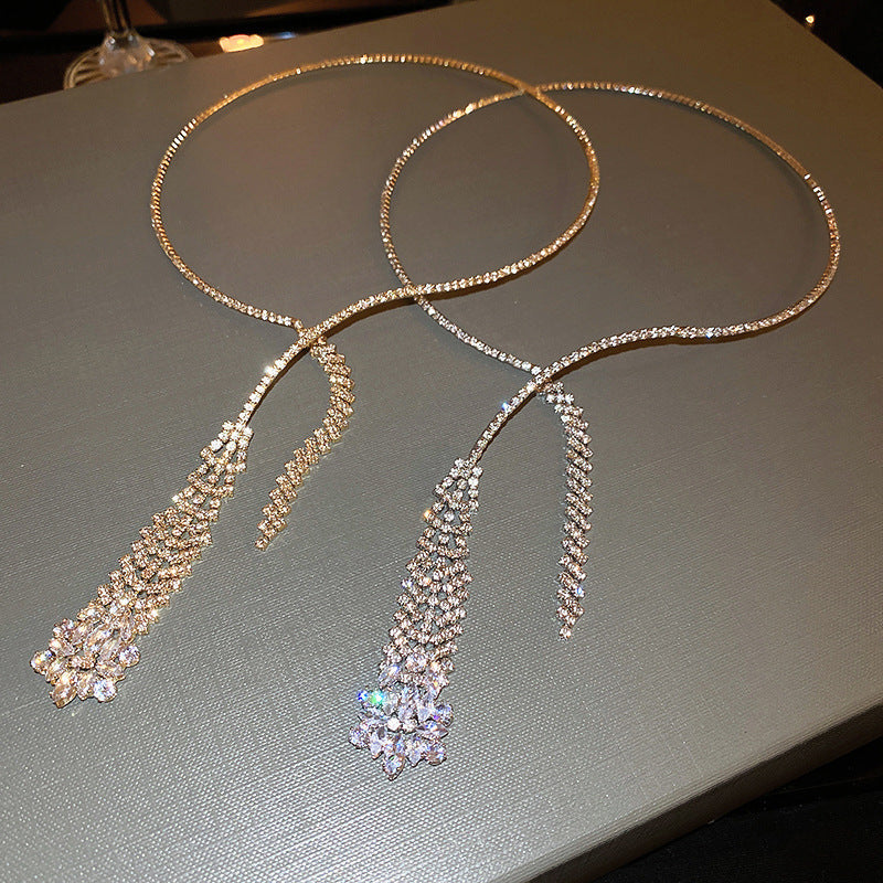 Clavicle Chain Fashion Special Interest Light Necklaces