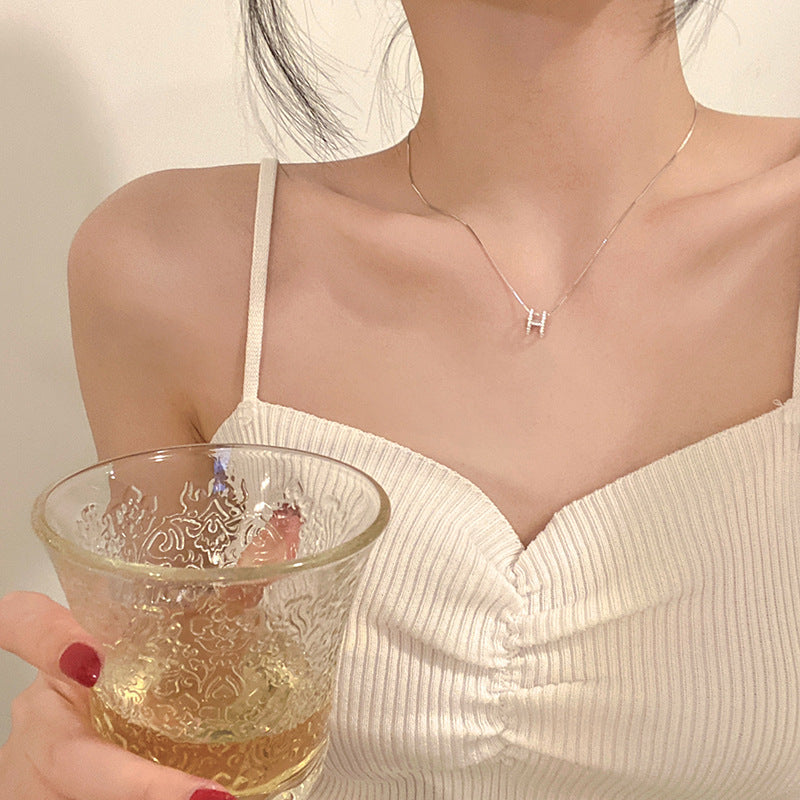 Luxury Minority Clavicle Chain Design Sense Fairy Necklaces