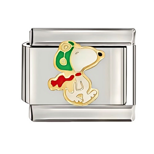 Welding Pattern Oil Dripping Cartoon Italian Bracelets