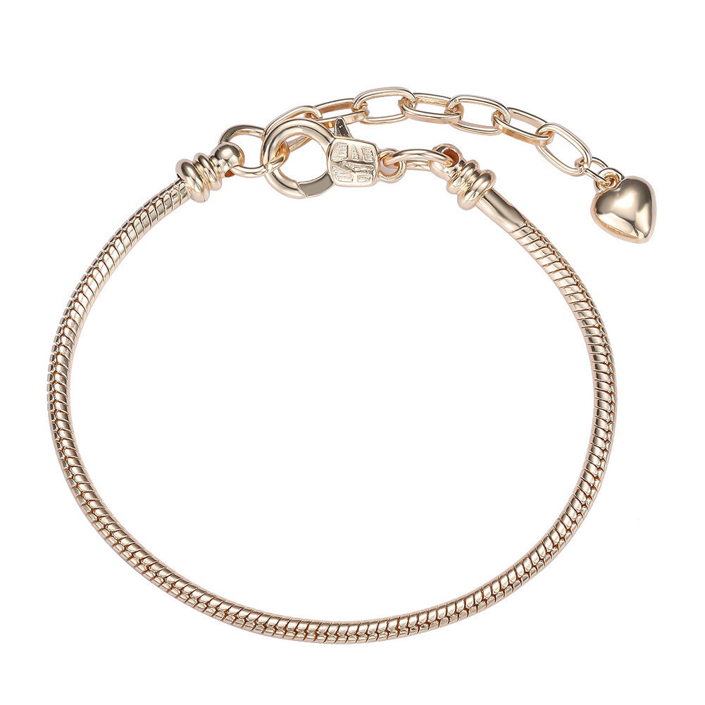 Classic Snake Bone Handmade Basic Chain Bracelets