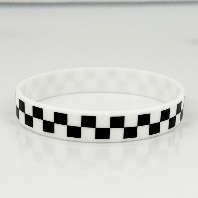 Rubber Wristband Flag Hand Sports Events Bracelet