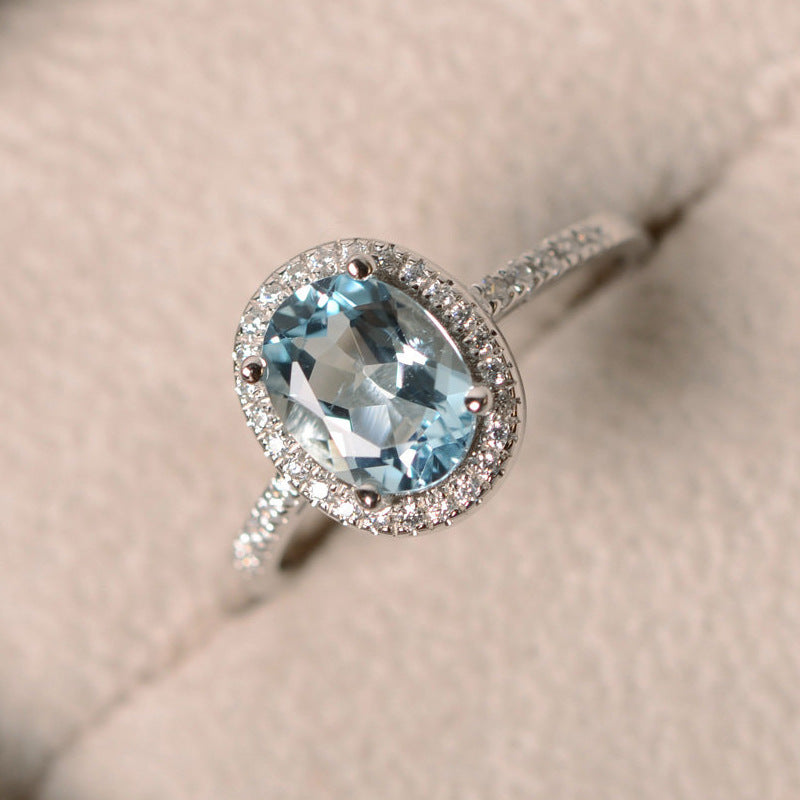 Innovative Women's Sier Marriage Engagement For Ring