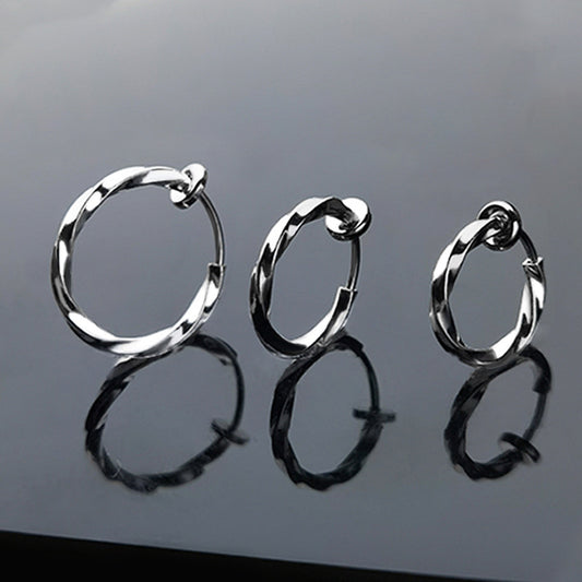 Men's Pierced Niche Personality Fashion Trend Piercing Ear Buckle