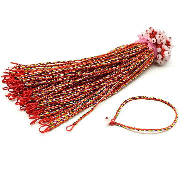 High School Entrance Examination College Small Gift Hand-woven Gold Bracelets