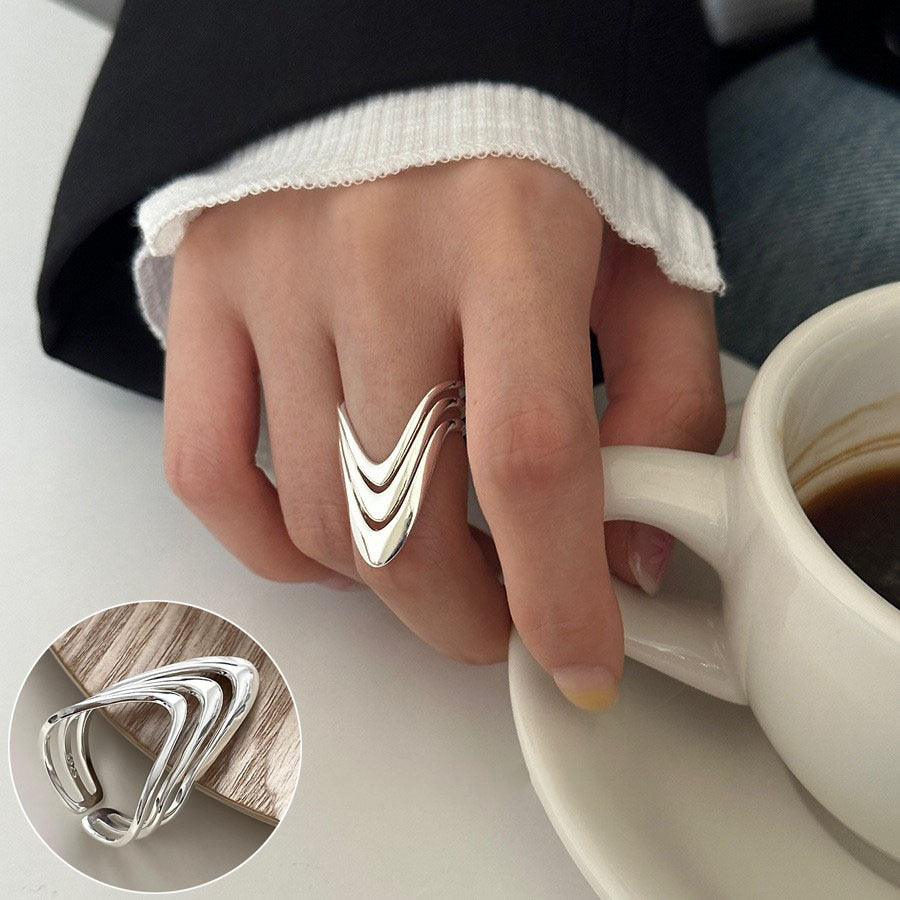 Women's Affordable Luxury Fashion Exquisite Elegant Open Rings