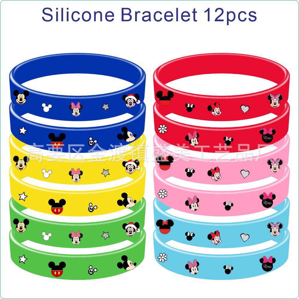 Cartoon Silicone Small Commodity Holiday Party Bracelet
