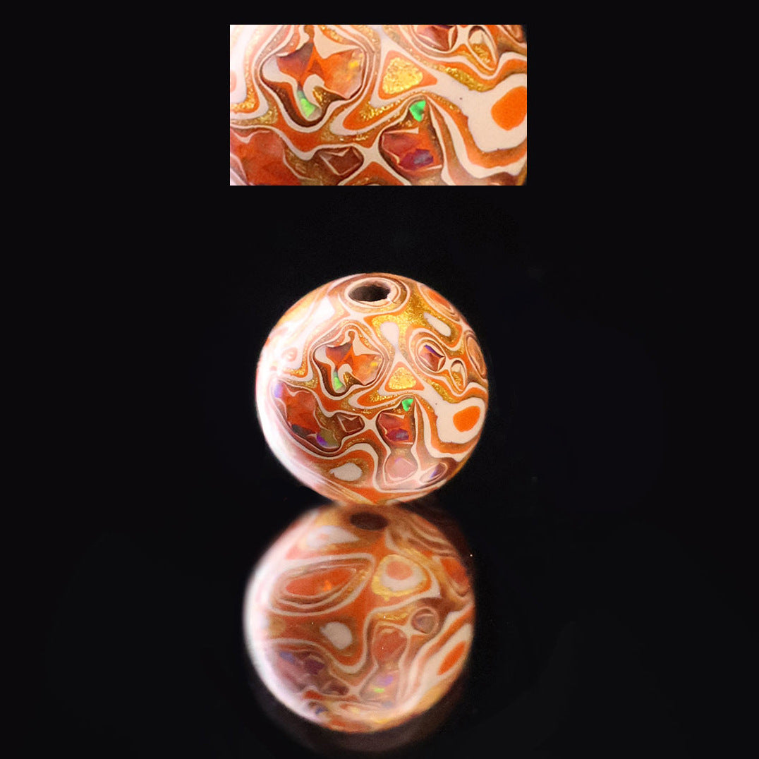 Paint Beads Opal Loose Wooden Beaded Rosewood Embryo Single Bracelets