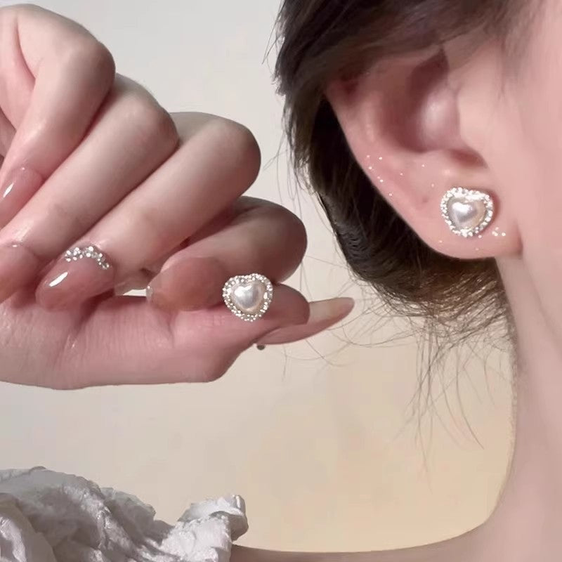 Women's Zircon Tassel Light Luxury High Sense Stud Earrings
