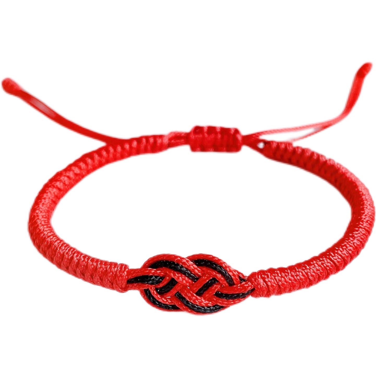 Life Dorje Knot Red Rope Hand-woven Truelove Double Money Girlfriends Bracelet