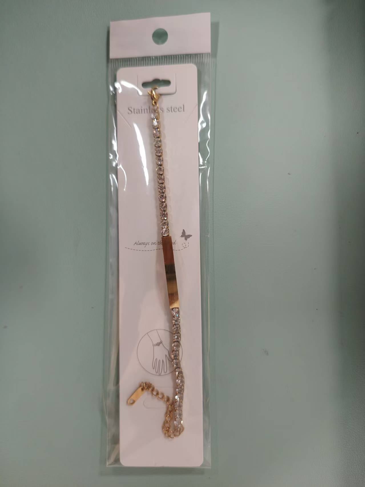 Zircon Tennis Chain Light Luxury Cold Style Girlfriends Full Diamond Bracelets