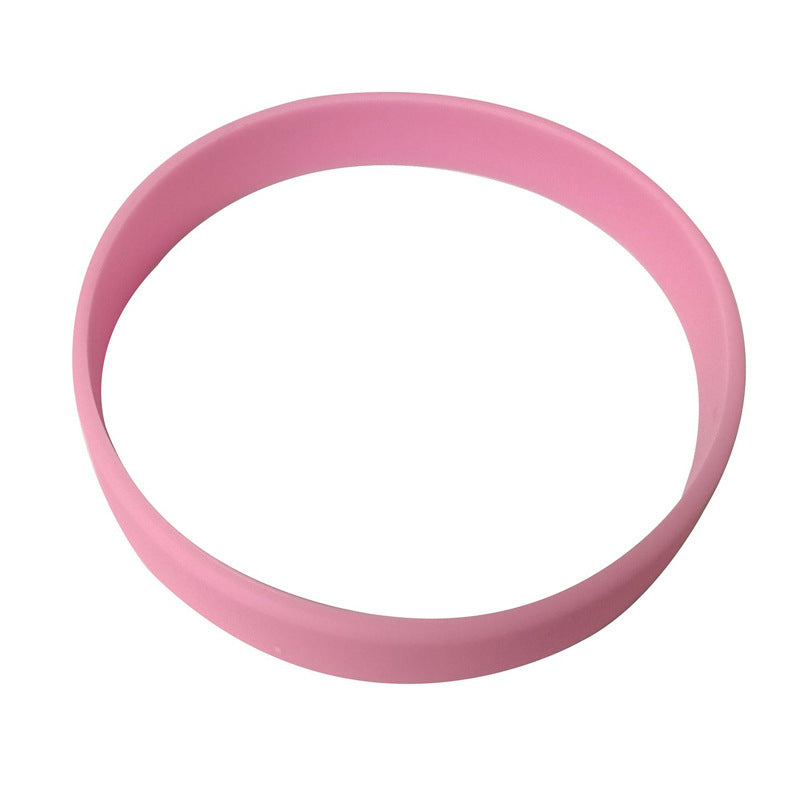Wristband Lettering Silicone Sports Solid Color Printing Bracelet