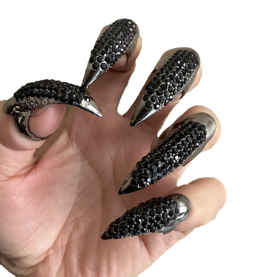 Women's Ornament Exaggerated Long Nail Personality Fashion Rings