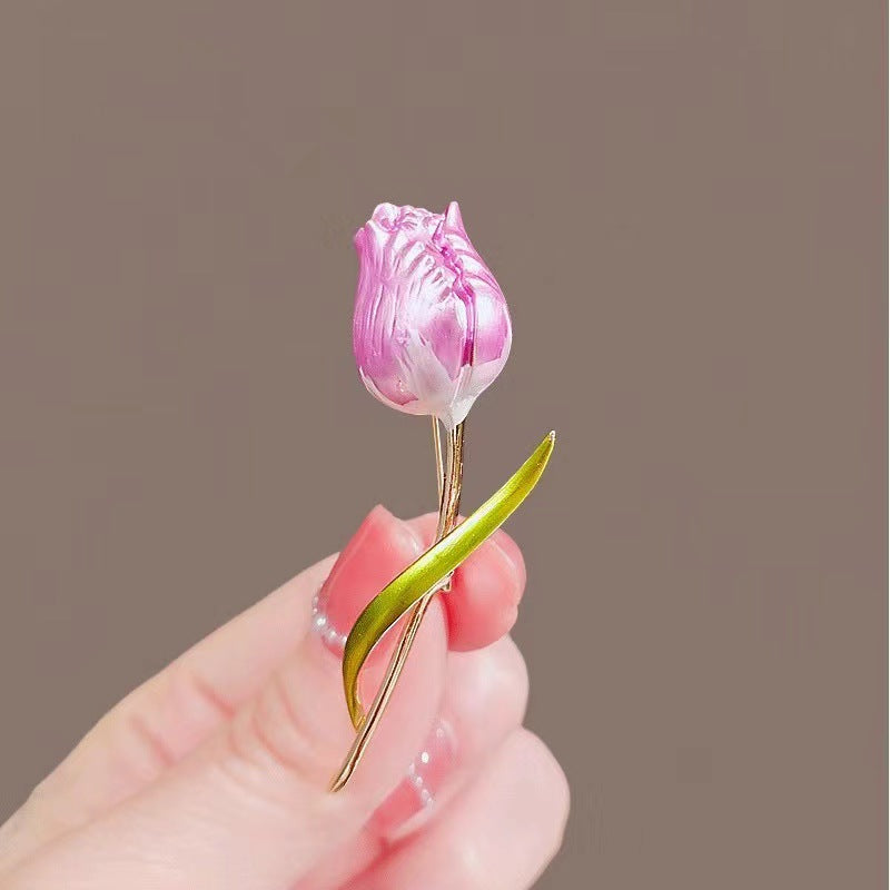Golden Pearl Corsage Wheat Brooch Female High-grade Brooches