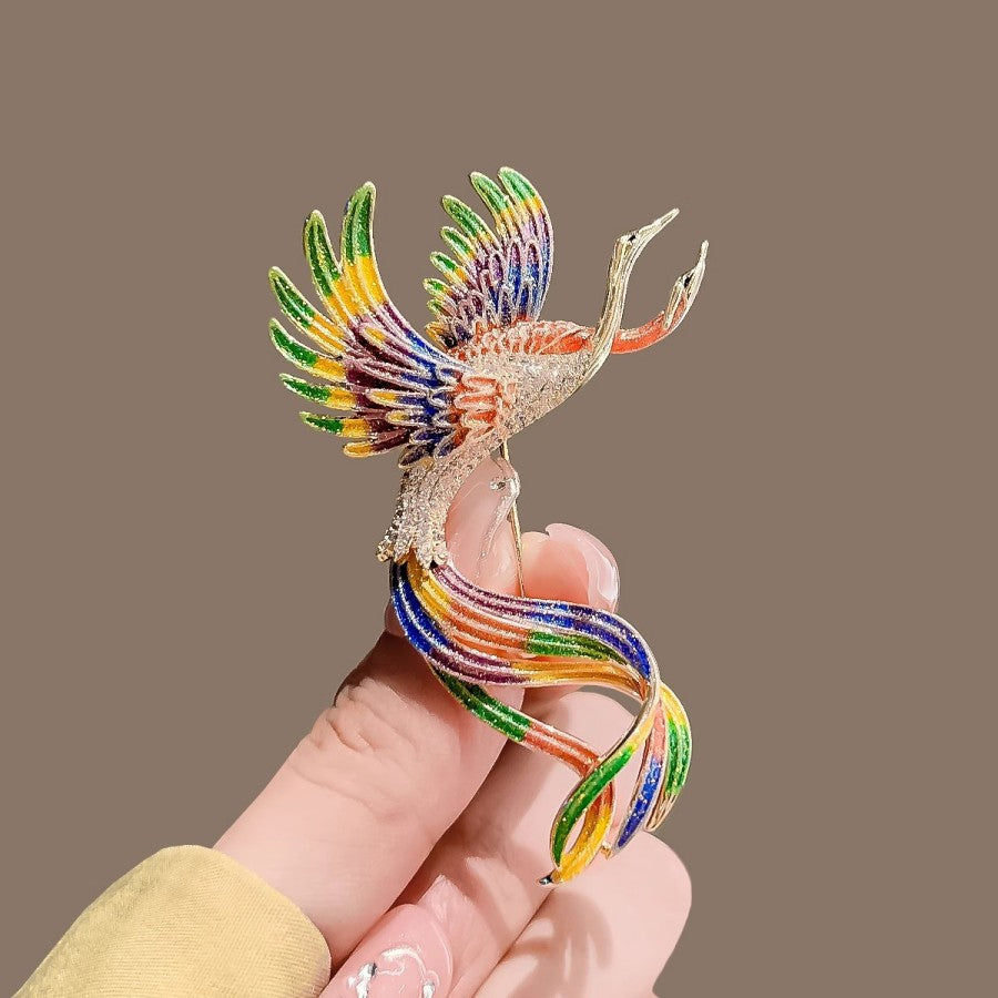 Swallow Exquisite Brooch Light Luxury Han Chinese Cheongsam Brooches