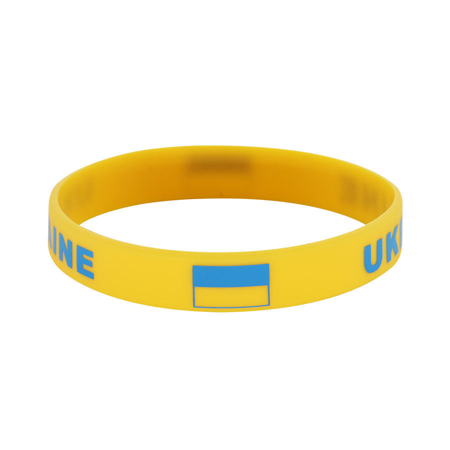 Cup Silicone National Team Canada Ink Flag Bracelets