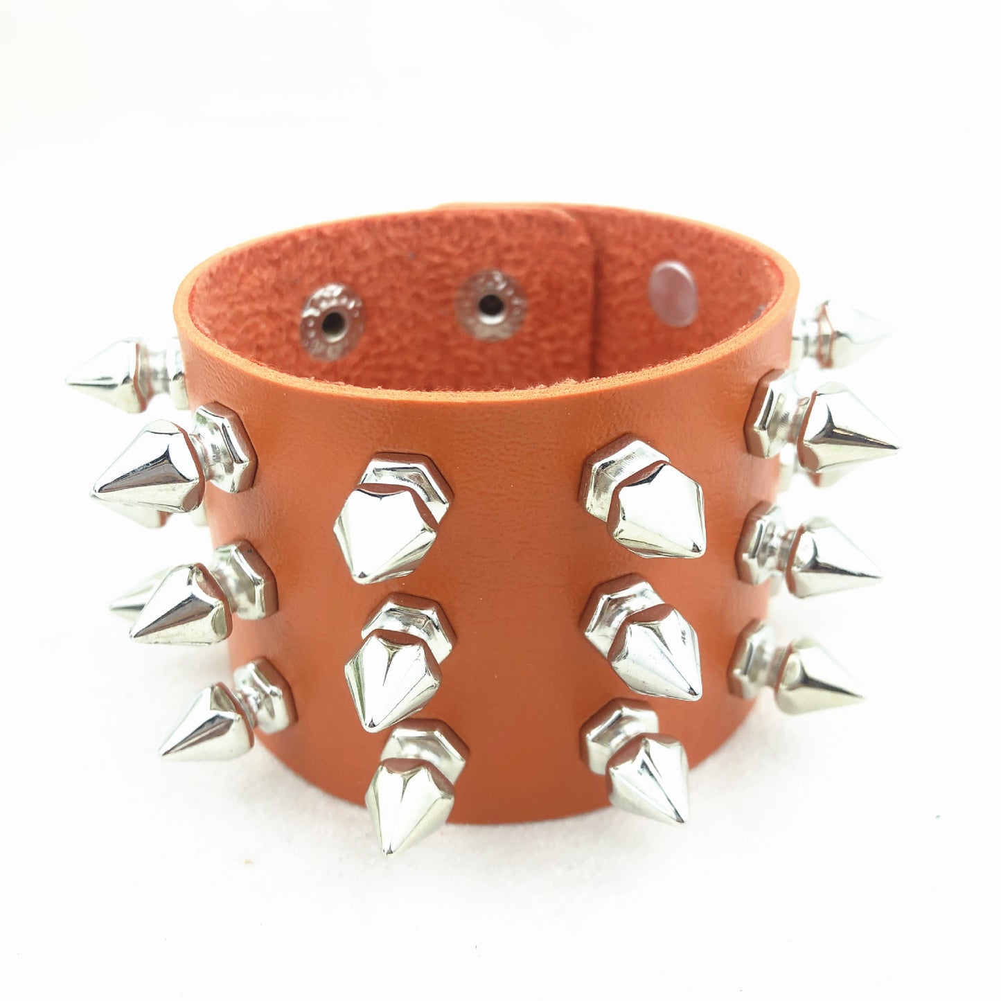 Street Dance Pointed Rivet Rows Splendid Trendy Punk Bracelet