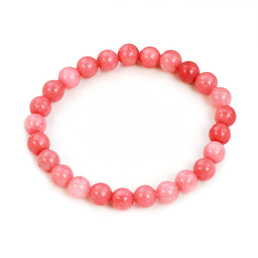 Handmade Beaded Natural Stone Female Summer Bracelets