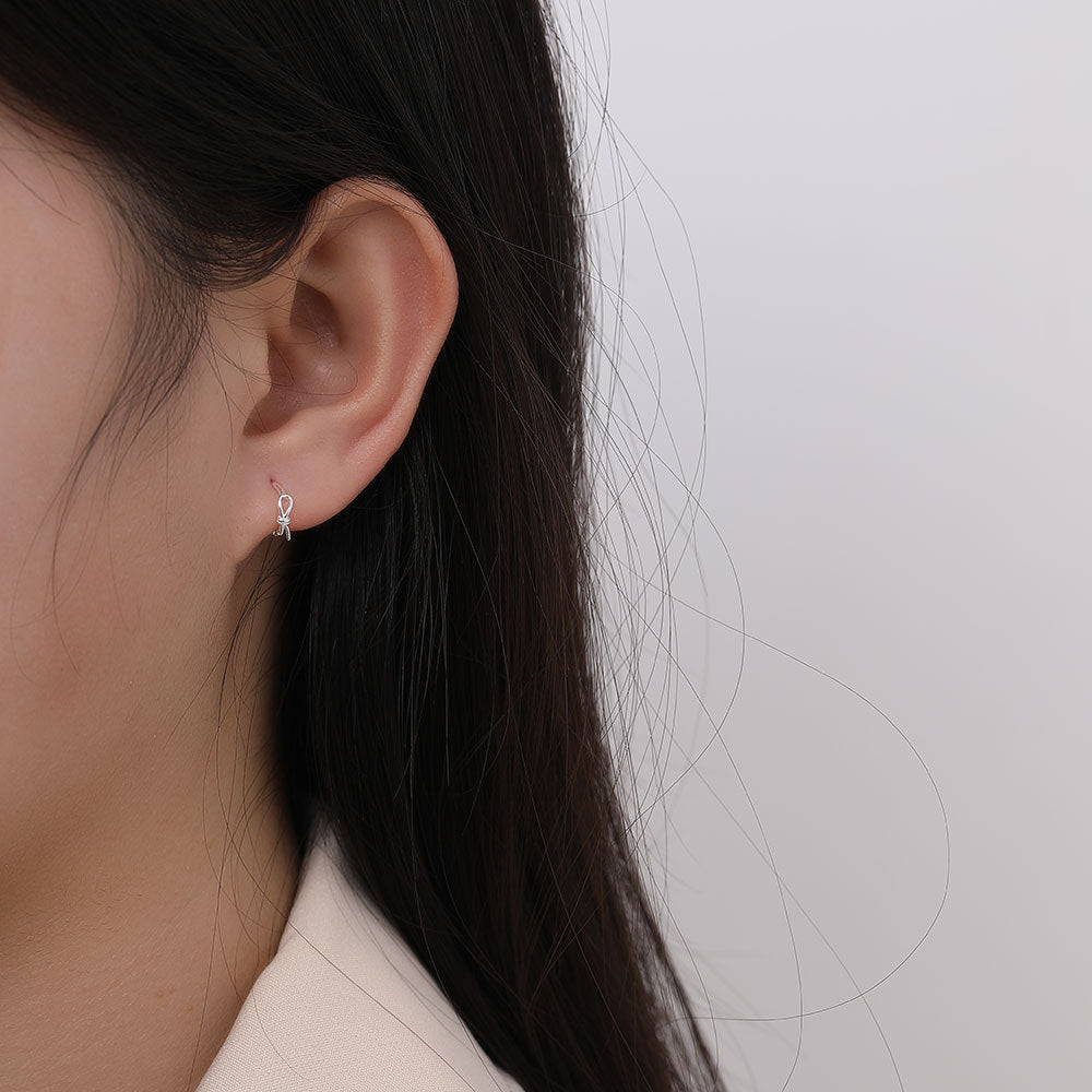 Women's Money Bag For Ear Bone Pure Clips Handmade Rings
