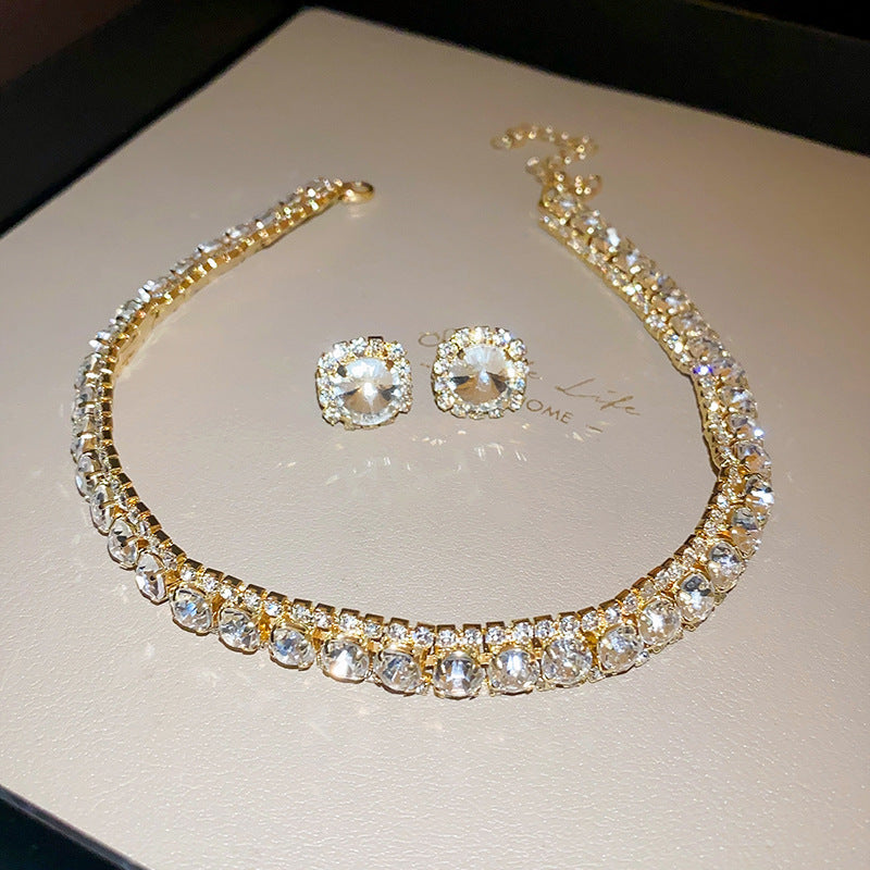 Palace Style Temperamental Minority Clavicle Chain Light Necklaces