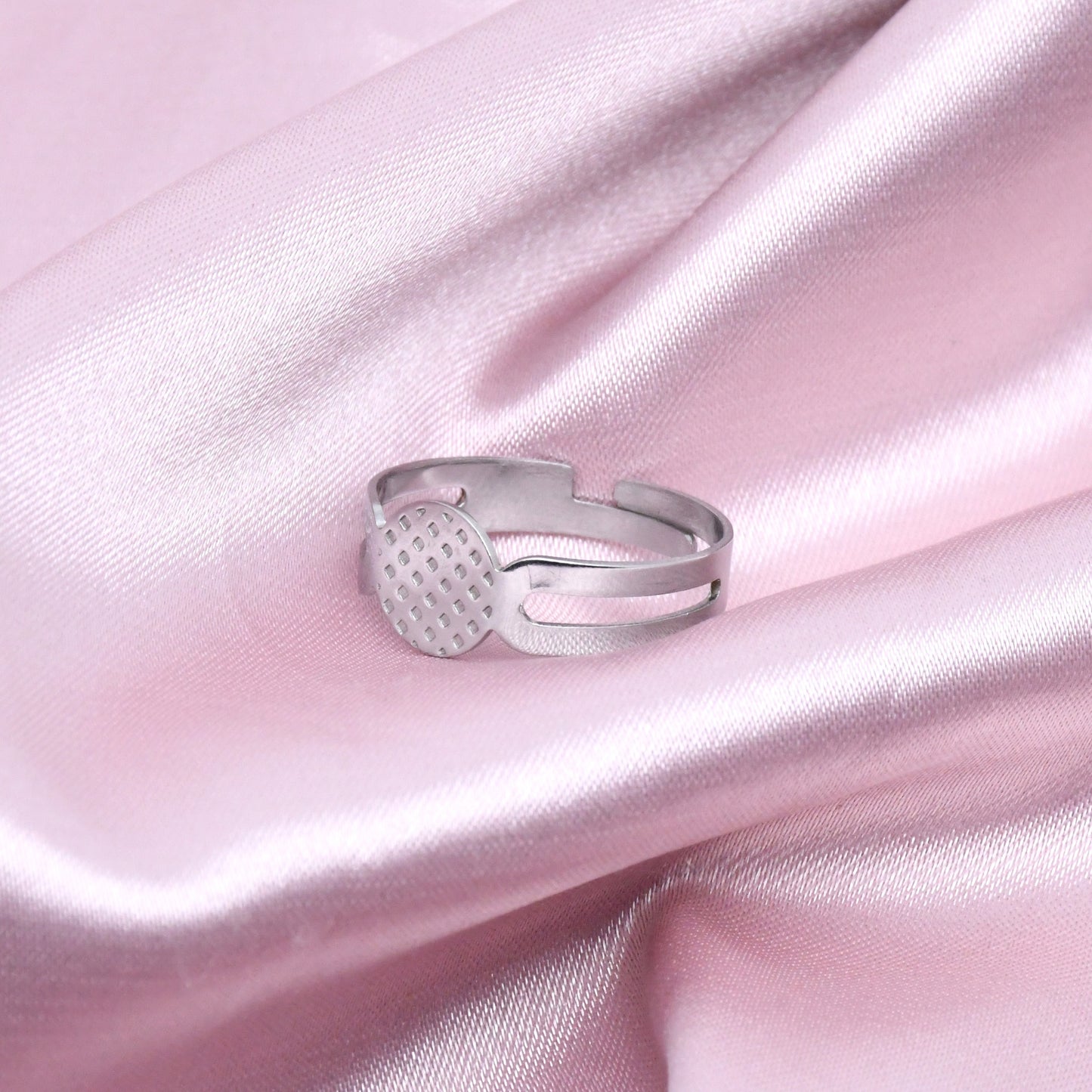 Children's Stainless Steel Adjustable Opening Toy Setting Rings