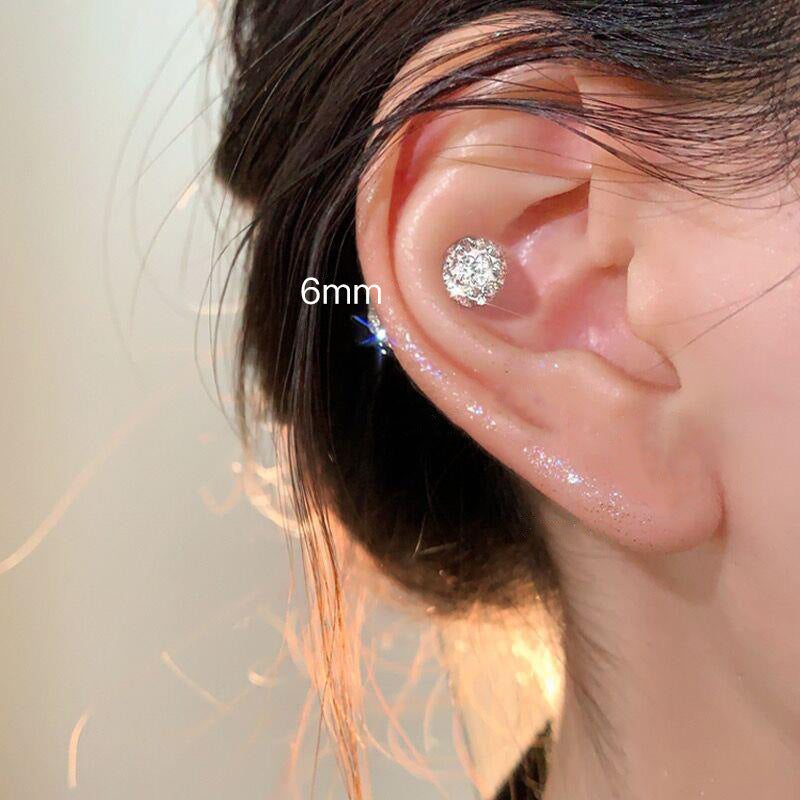Pearl High-grade Butterfly Ear Clip Fashionable Earrings