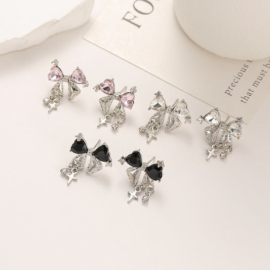 Women's Asterism Zircon Sweet Design Fashion Exquisite Earrings