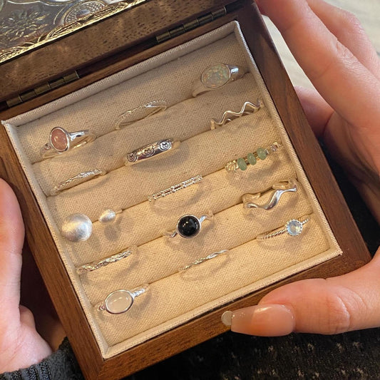 Female Niche High-grade Light Luxury Opening Rings