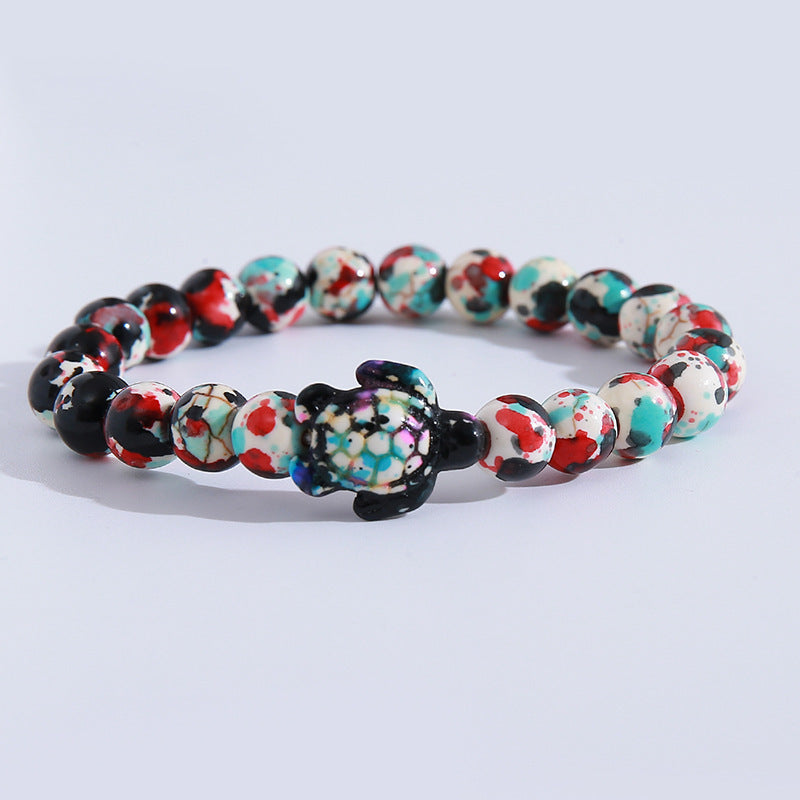 Gender Camouflage Turquoise Niche Ocean Turtle Bracelet