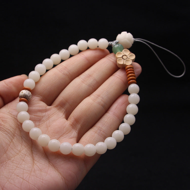 Bodhi Root Beads Double Single Boxwood Bracelet