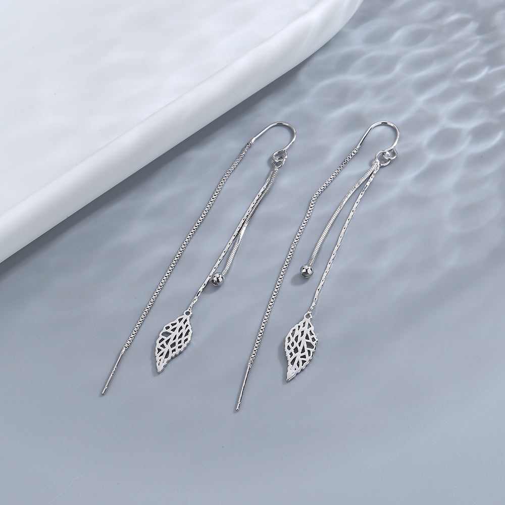 Ancient Cat Ning Super Ear Chain Tassel Tea Series Rings