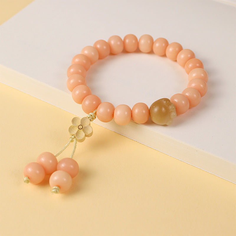 Bodhi Candy Color Single Circle Pliable Temperament High Throw Three Bracelets
