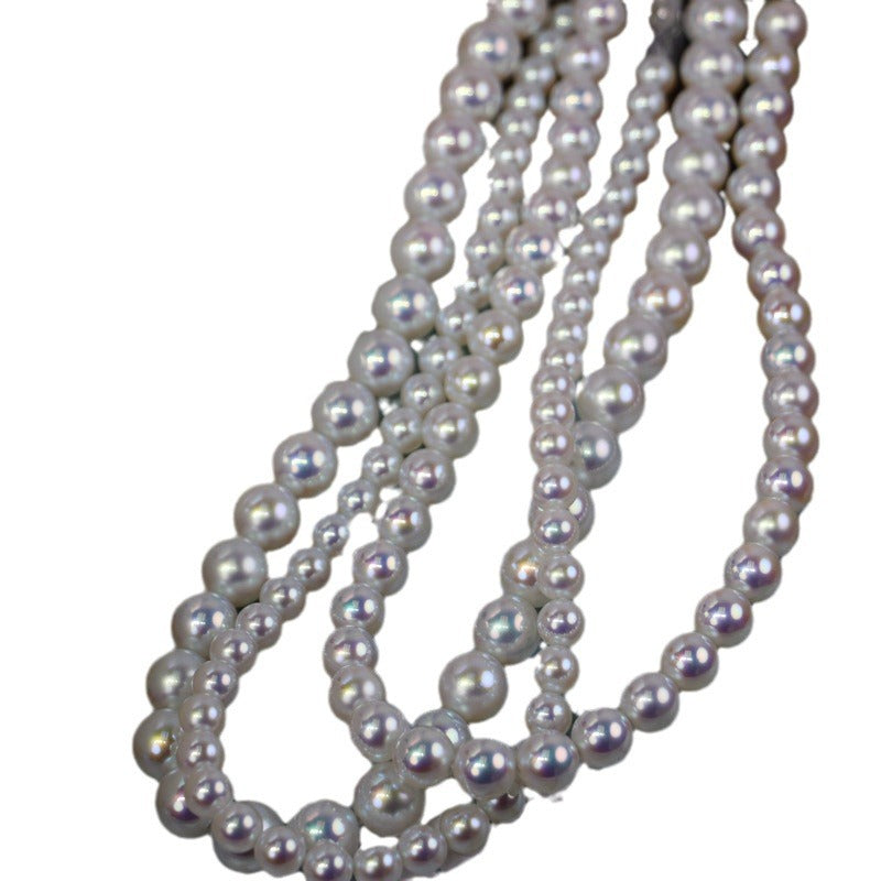 Style Sea Pearls Artificial Colorful Mabe Necklace