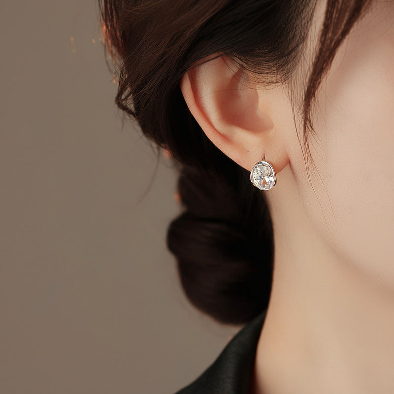 Women's Exciting Sier Zircon Light Luxury High-grade Super Beautiful Rings