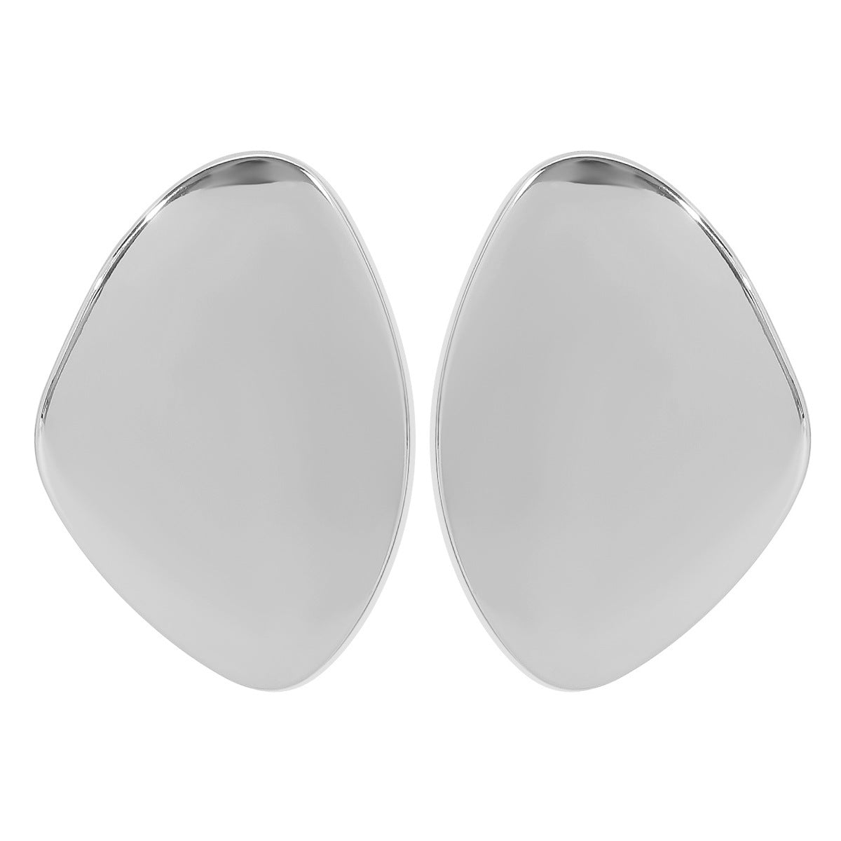 High Profile Retro Elegant Metal Geometry Ear Simple Personality Drop Earrings