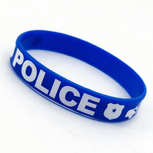 Women's & Men's Wrist Strap Fashion Simple Monochrome Silk Screen Bracelet