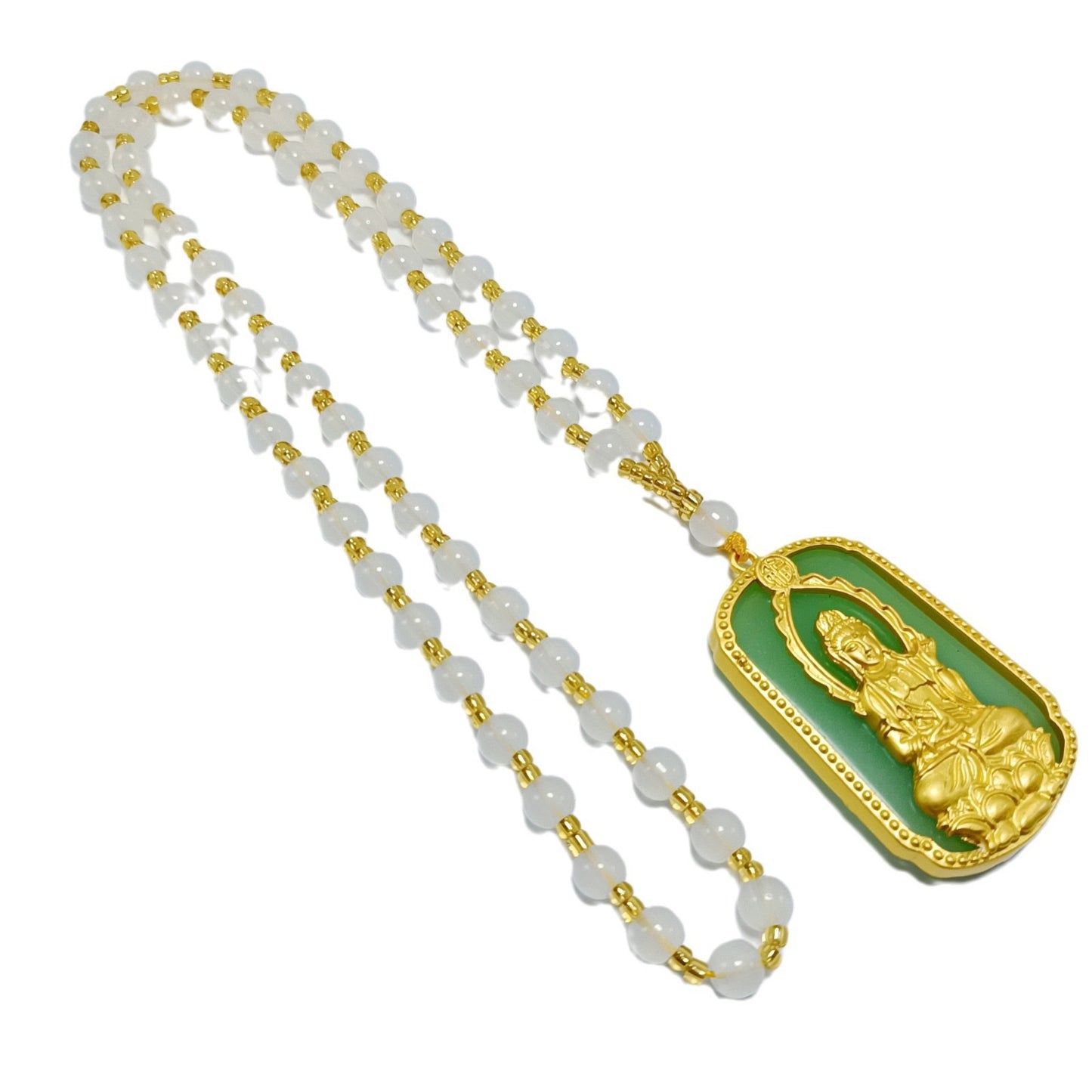 Alloy Dragon Phoenix Avalokitesvara Buddha Gold-plated Pendants