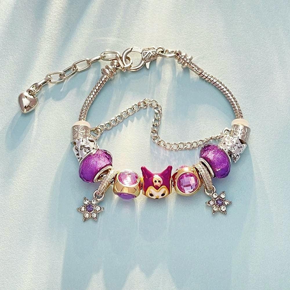 Children's Cartoon Clow Alloy Cute Live Jewelry Bracelets