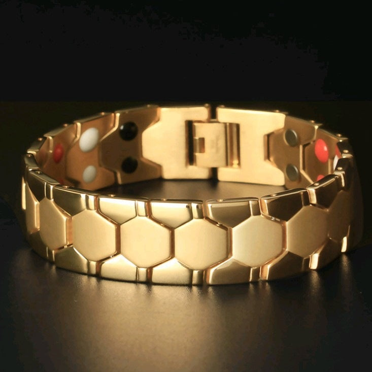 Clover Red Copper Watchband Buckle Rose Bracelet