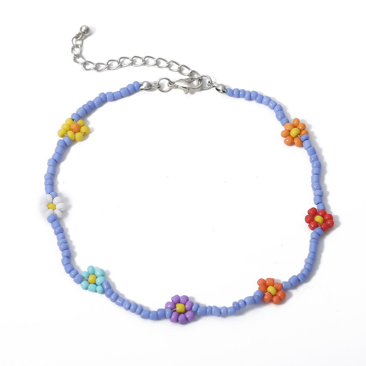 Women's Personalized Simple Contrast Color Creative Woven Necklace