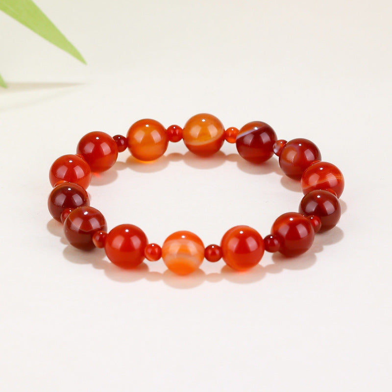 Women's & Men's Beaded For To Relieve Anxiety Natural Crystal Lucky Bracelet