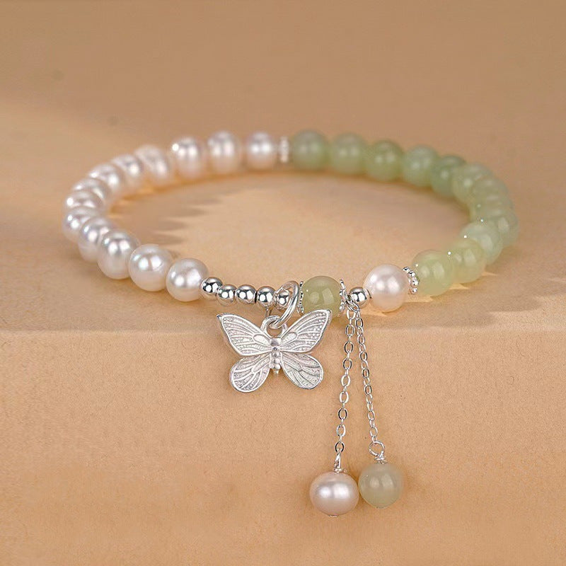 Imitation Opal Crystal Butterfly Summer Female Bracelets