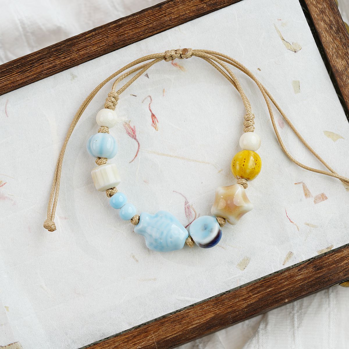 Ceramic Safe Carrying Strap Mixed Stall Small Bracelets