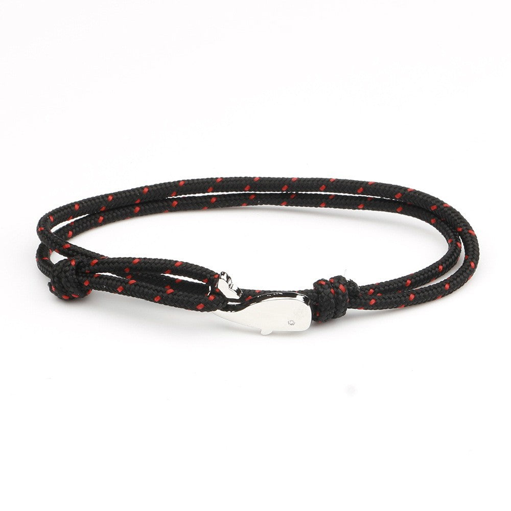 Women's Fashion Style Cute Dancing Whale Dolphin Boat Anchor Bracelets