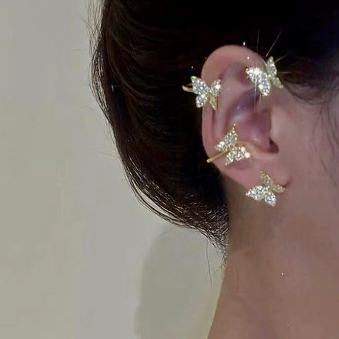 Women's Hanging Super Fairy High-grade One-piece For Elegant No Piercing Earrings