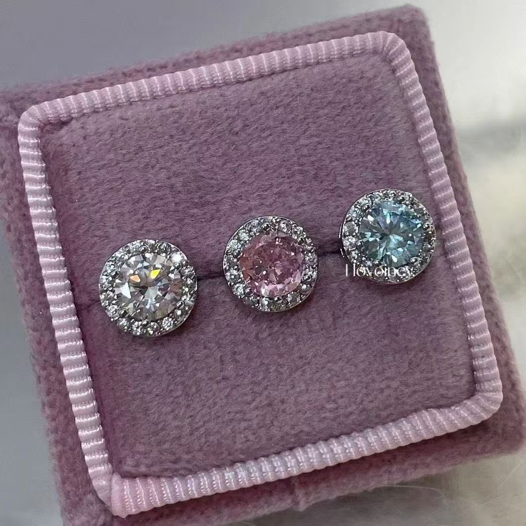 Ear Bone Clip High-grade Atmosphere Full Stud Earrings
